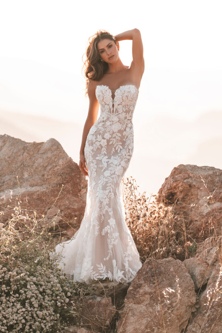 A1100 Ball Gown Wedding Dress by Allure Bridals - WeddingWire.com